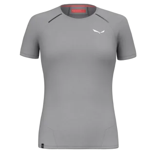 SALEWA - Pedroc Dry'Ton Hybrid T-Shirt Damen - Grau (Gr.36)