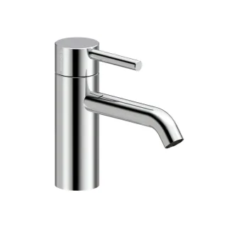 Herzbach DEEP Waschtischmischer S-Size 130mm ohne Ablauf Chrom, 18.023620.1.01 18.023620.1.01