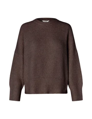 mbym - Strickpullover - Knit Gillian braun - Gr. - S/M