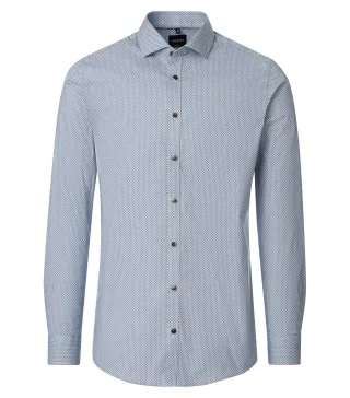 VENTI - Businesshemd braun - Gr. - 44
