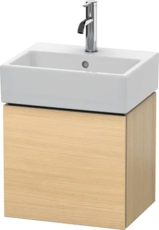 Duravit L-Cube Waschtischunterbau wandhängend Mediterrane Eiche Matt 434x341x400 mm - LC6245R7171 LC6245R7171