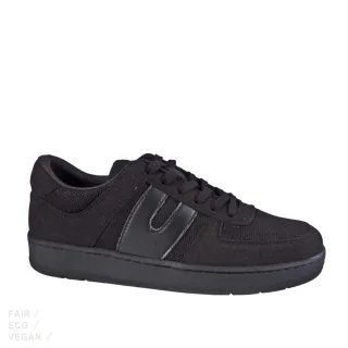 Vegetarian Shoes Veg Supreme Hemp Lo Black