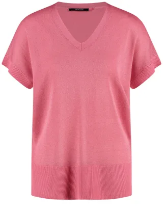 TAIFUN - Pullover mit 1/2 Arm violet/pink - Gr. - 34
