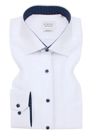 ETERNA - Eterna 1295_X15K 00_weiss 00_weiss - Gr. - 46/Langarm - 65cm