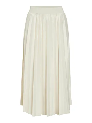 VILA - VINITBAN MIDI SKIRT - NOOS birch - Gr. - XL