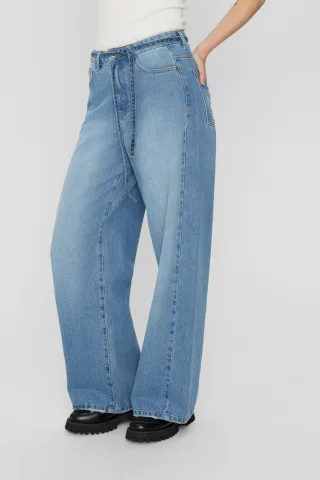 Nümph - NUBROOKLYN JEANS L.BLUE light blue denim - Gr. - 36