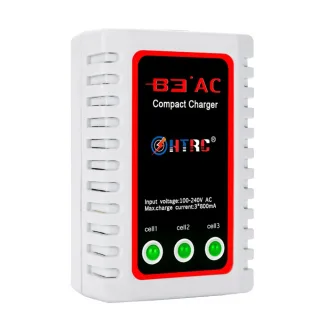 HTRC B3AC 3*800mA Balance Charger RC Toy Charge Battery Charger for 2-3S LiPo Battery