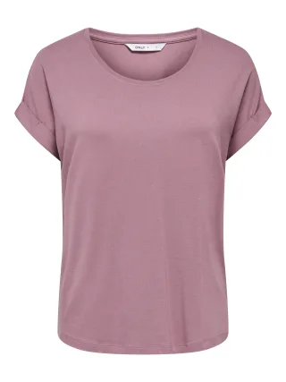 ONLY - ONLMOSTER S/S O-NECK TOP NOOS JRS Nostalgia Rose - Gr. - S