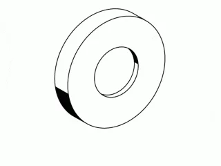 Schell Rosette f. WC-Spülarmatur BASIC/SILENT ECO chrom 625060699