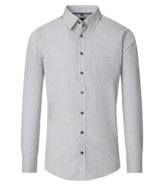 CASAMODA - Freizeithemd blau - Gr. - 3XL