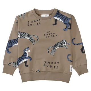 STACCATO - Kn.-Sweatshirt hazel aop - Gr. - 128/134