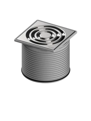 Tece drainpoint S Rostrahmen Edelstahl 100 x 100 inkl. Designrost, 3660002 3660002