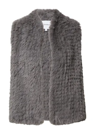comma - Outdoor-Weste grau - Gr. - XS