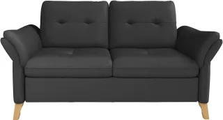 sit&more 2-Sitzer "Göteborg" inklusive Sitztiefenverstellung und Federkern