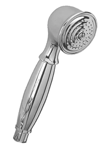 Herzbach Living Spa Handbrause, Classic Metall chrom-Gold, 11.042300.1.02 11.042300.1.02