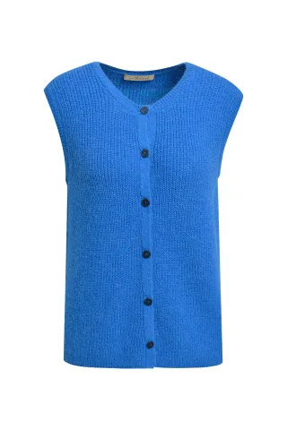 Smith&Soul - Hairy Knit Rib Vest - Gr. - S