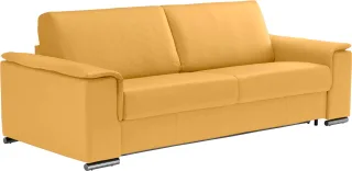 Egoitaliano 2,5-Sitzer "Cecilia, modern & elegant, erstklassiger Sitzkomfort, Breite 234cm" mit verchromten Metallfüßen