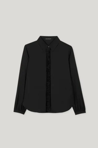 Luisa Cerano - Blusen / Hemden Weiblich deep black - Gr. - 38