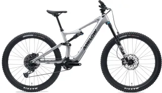 E-Mountainbikes  Amflow PL Carbon 800 silber . 2026 (Rahmenhöhe auswählen: XL | Körpergr. 175 - 191 cm)