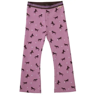 JETTE by STACCATO - Leggings purple aop - Gr. - 92/98