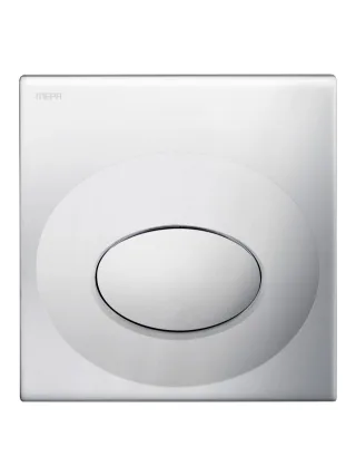MEPA Frontplatte Urinal-Druckspüler MEPA Drop, Mattchrom, 590003 590003