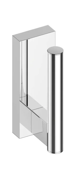 Keuco Wandplatte Plan Care 34903, mit Papierhalter, passend zu 34903,verchromt, 34903010001 34903010001
