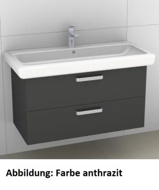 Artiqua 413 Waschtischunterschrank für IT! 121900, 121903, 121905 Weiß Matt Select, 413-WU2L-K115-71 413-WU2L-K115-7161-171