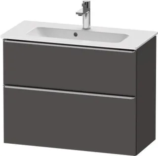 Duravit D-Neo Waschtischunterbau wandhängend Graphit Matt 810x372x625 mm - DE4369070490000 DE4369070490000