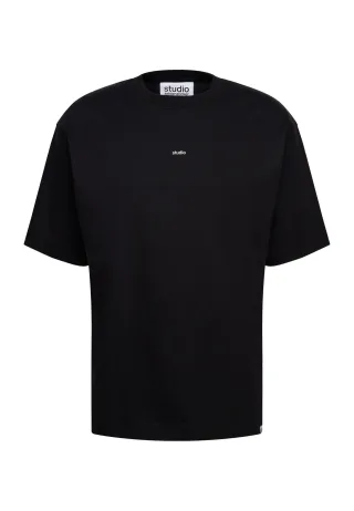 seidensticker - STU T-SHIRT STUDIO PRI black - Gr. - XL