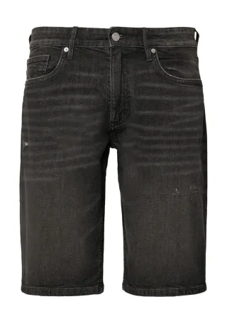 s.Oliver Red Label - Bermuda-Jeans : Regular Fit grau - Gr. - 31