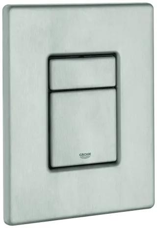 Grohe Abdeckplatte 42371 mit Drucktaste edelstahl, 42371SD0 42371SD0