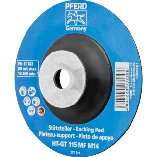 PFERD TOOLS Hitzebeständiger Stützteller mit Spannmutter - 44890200