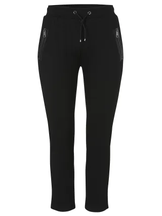 VIA APPIA DUE - Hose lang schmales Bein schwarz - Gr. - 44