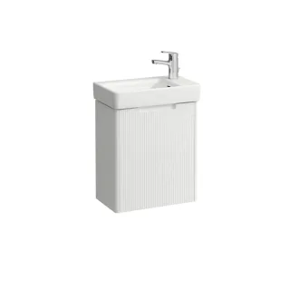 LAUFEN Möbel-Set PRO S SET JUNA 280x480x607 Hl re m.Ül 1 Tür m. Griffm. we/sp.col, H8659679901041 H8659679901041