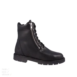 NAE Vegan Shoes Sira Zip Black 36