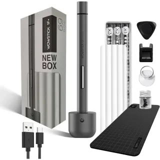 Wowstick 1F+ Electric Screwdriver 64 in 1 Dual Mode Cordless 3 LED Lights Lithium-ion Battery Alloy Steel Tri-Angle Scre