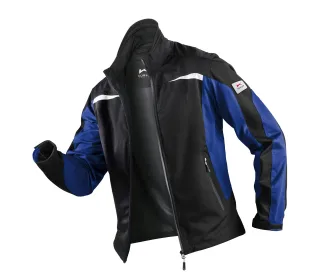 KÜBLER Ultrashell Jacke schwarz/kornblumenblau XL - 1141 5227-9946-XL