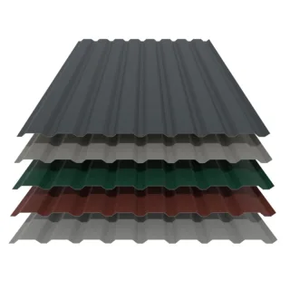 Trapezblech 20/138 | Wand | 0,70 mm | Aluminium | 25 µm Polyester