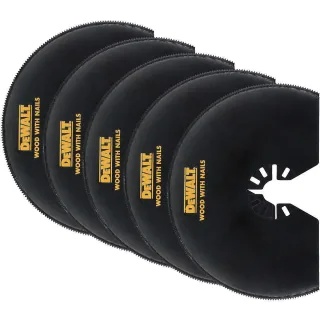 DEWALT Multi-Tool Sägeblatt Segment 100mm 5 Stück - DT20728-QZ