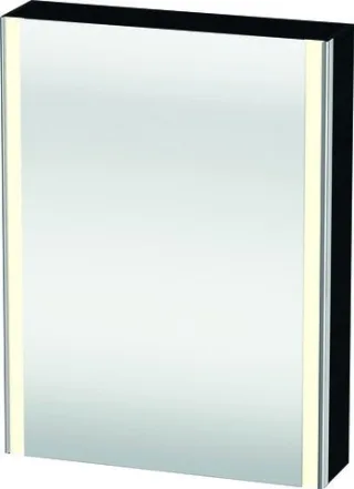 Duravit XSquare Spiegelschrank Eiche Schwarz 600x155x800 mm - XS7111R16162000 XS7111R16162000