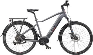 Telefunken "SUV700" 10 Gang Shimano Kettenschaltung Mittelmotor 250 W 29 Zoll, Straßenzulassung, Scheibenbremsen, Pedelec, Elektrofahrrad für Herren u. Damen, Trekkingrad