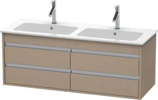Duravit Ketho Waschtischunterbau wandhängend Leinen Matt 1270x475x480 mm - KT643307575 KT643307575