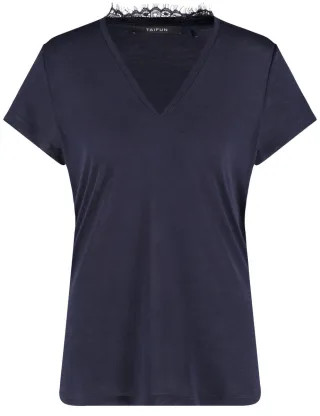 TAIFUN - T-Shirt blau - Gr. - 36