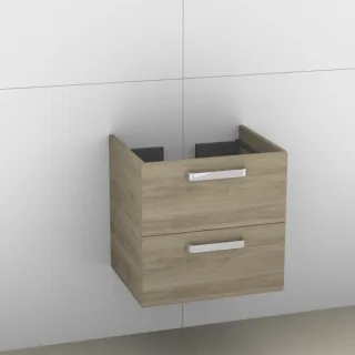 Artiqua 414 Waschtischunterschrank für Subway 613660, 613662,Sanremo Eiche quer NB, 414-WU2L-V13-714 414-WU2L-V13-7145-428