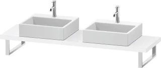 Duravit L-Cube Konsole Weiß Hochglanz 800x480x45 mm - LC101C08585 LC101C08585
