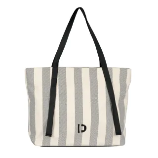 TOM TAILOR DENIM BAGS - Jett stripes black - Gr. - L