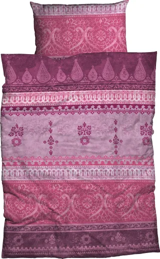 CASATEX Bettwäsche "Indi" 2 Stk. romantisch, orientalisch, weich und gemütlich