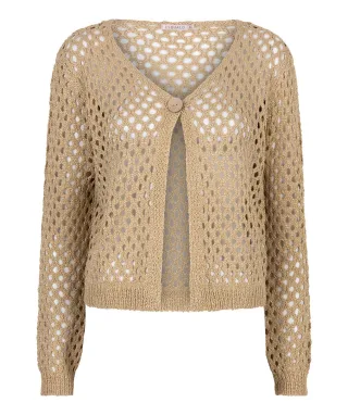 Esqualo - Strick-Cardigan beige - Gr. - XS