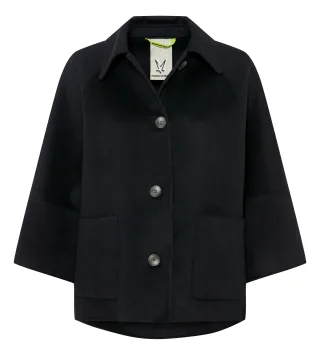 Fuchs Schmitt - Double Face Wolljacke marine - Gr. - 40