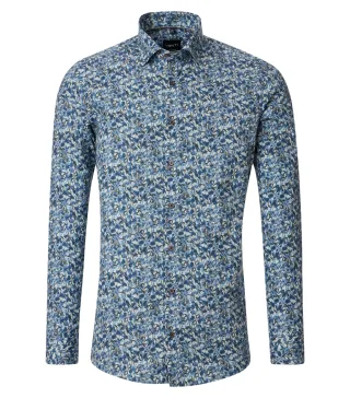 VENTI - Businesshemd blau - Gr. - 39